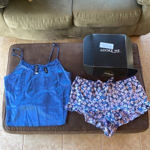 ADORE ME silky pajama set (XL size)